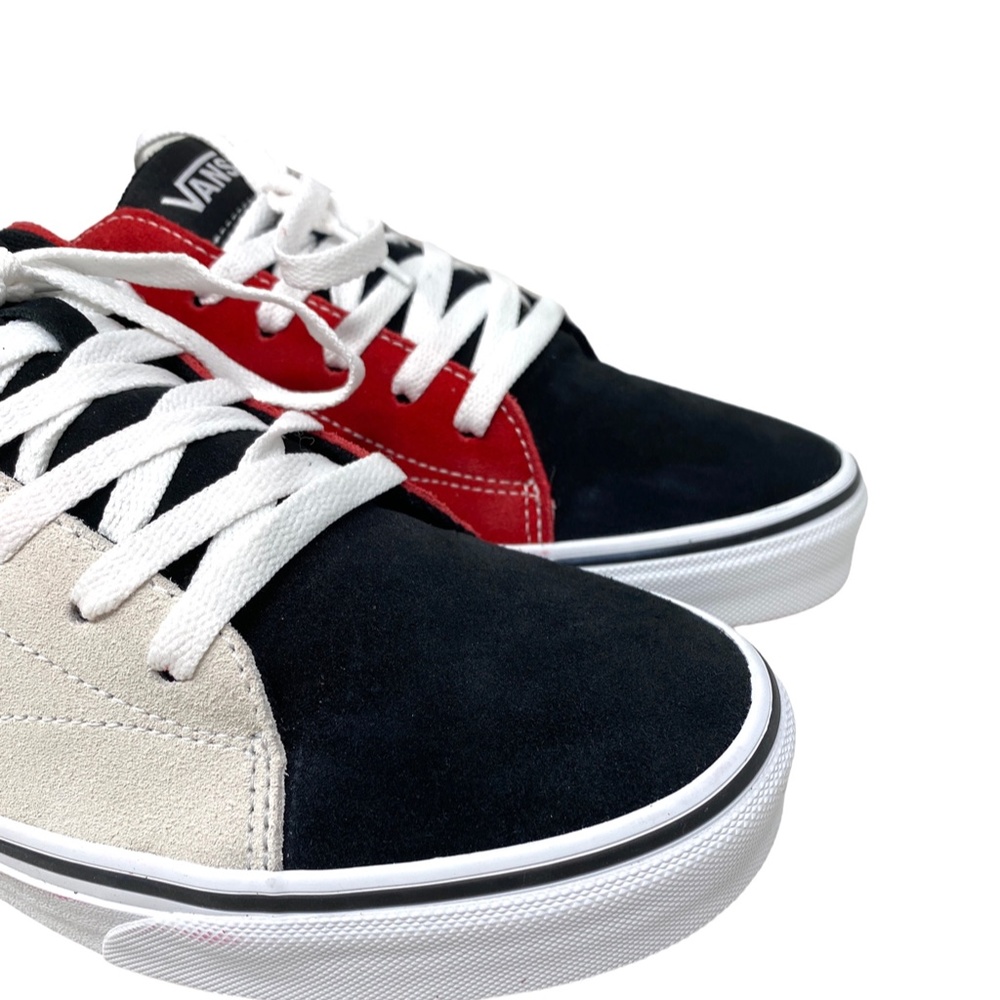 VANS Seldan Men's Shoe Sneakers Rally Suede Red Black Low Top Casual VN0A5HTZBA2 - Picture 4 of 12